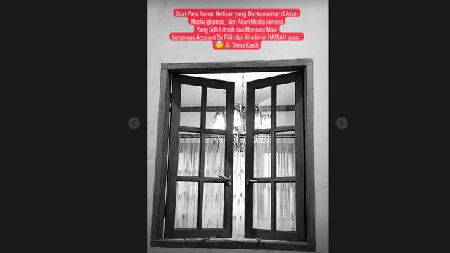 Bebi Silvana Cari Orang-Orang yang Memfitnah Dirinya Merebut Suami Orang: Kita Kirim Surat Cinta ke Alamatnya. (Sumber: Instagram/bebi.silvana)