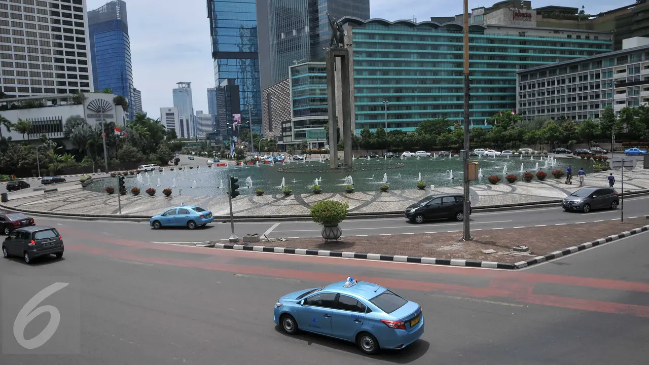 20151224-Libur Panjang, Lalin Sudirman-Thamrin Lengang-Jakarta