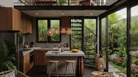 9 Model Rumah Mezzanine Kekinian dengan Dapur Open Space, Maksimalkan Lahan