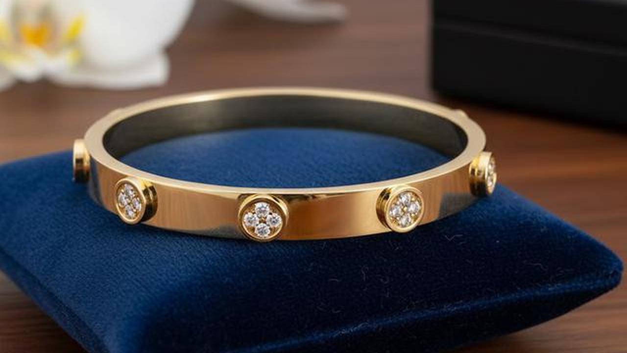 Gelang Cuff Lebar (Gemini AI)
