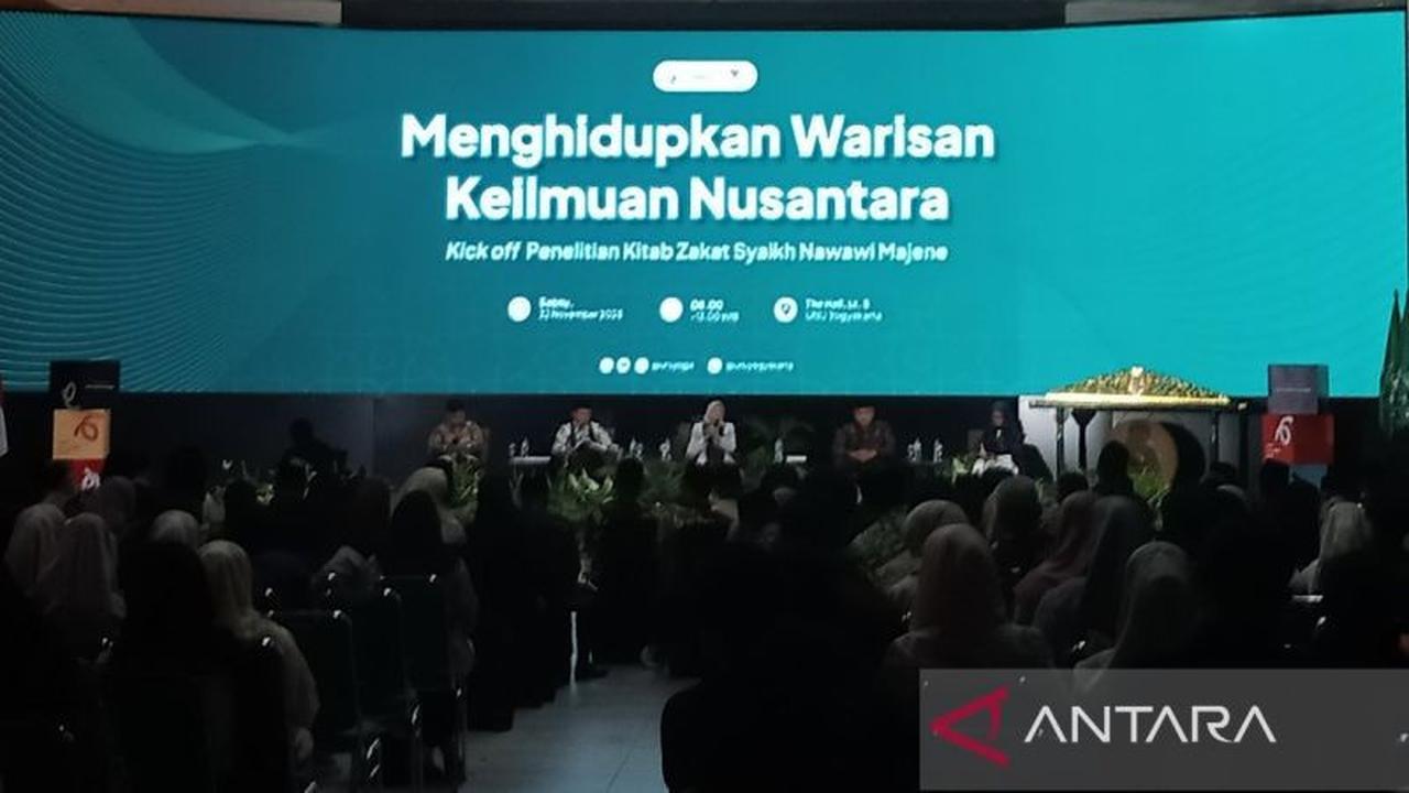 BAZNAS dan UNU Yogyakarta Luncurkan Penelitian Kitab Fiqih Zakat Syekh Nawawi Majene