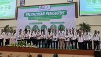 Pelantikan pengurus Badko HMI Jabodetabek-Banten. (Istimewa)