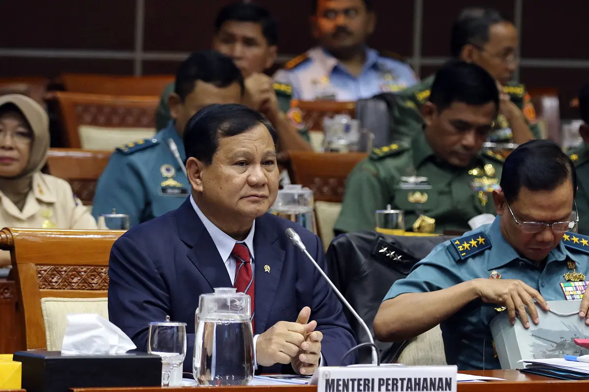 Prabowo Rapat Perdana DPR