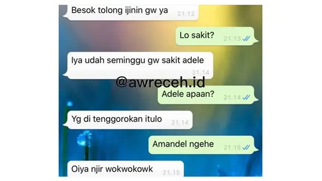 Chat Kocak ke Teman Sekelas Ini Sukses Bikin Mikir Keras