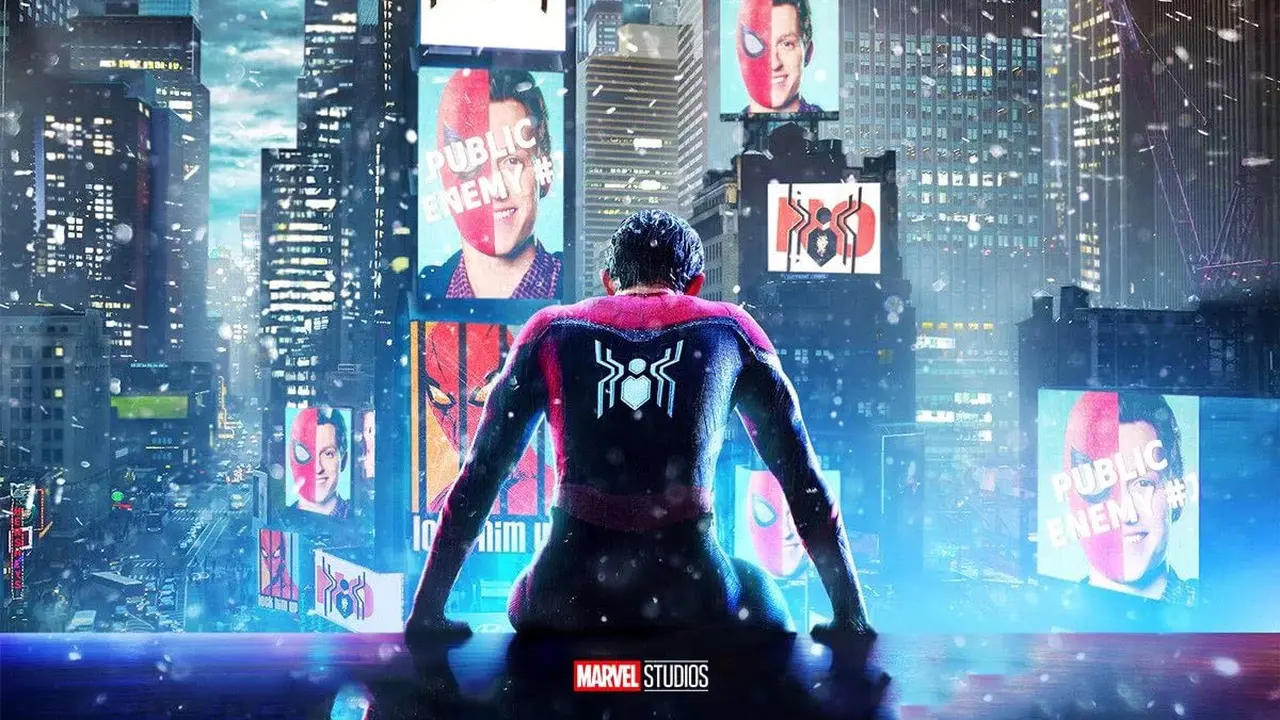 Poster film Spider-Man: No Way Home. (Foto: Dok. Columbia Pictures/ IMDb)