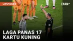 Perempat final Belanda kontra Argentina berlangsung panas ketika wasit Antonio Mateu Lahoz mengeluarkan 17 kartu kuning sepanjang 120 menit pertandingan. Bahkan pelatih Argentina Lionel Scaloni pun tak luput dari kartu kuning dari wasit Lahoz. Keputu...
