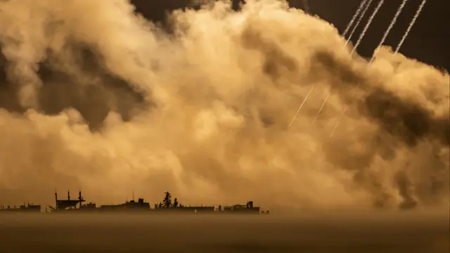 Pemandangan Langit Gaza