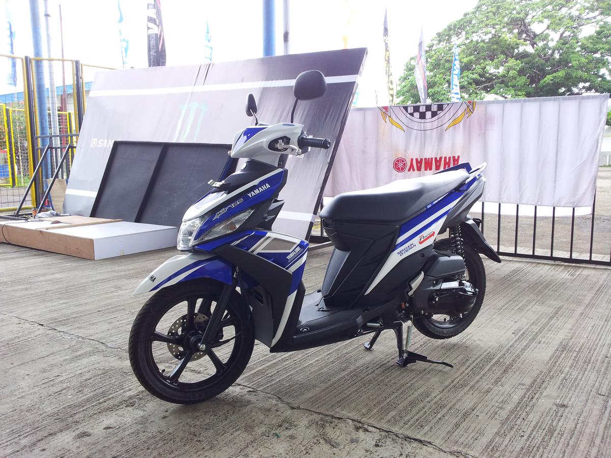 New Mio M3 125 Blue Core Ala MotoGP Jadi Perhatian Di Sentul Otomotif Liputan6com