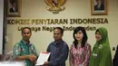 KPI mendapat dukungan dari Gerakan Indonesia Beradab (GIB), Jakarta, Selasa (1/3/2016). Mereka mendukung KPI yang melarang penayangan perilaku atau kampanye LGBT lewat televisi. (Liputan6.com/Faizal R Syam)