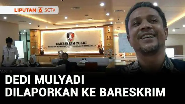 VIDEO: Dedi Mulyadi Dilaporkan ke Bareskrim Gegara Anak Masuk Barak Militer