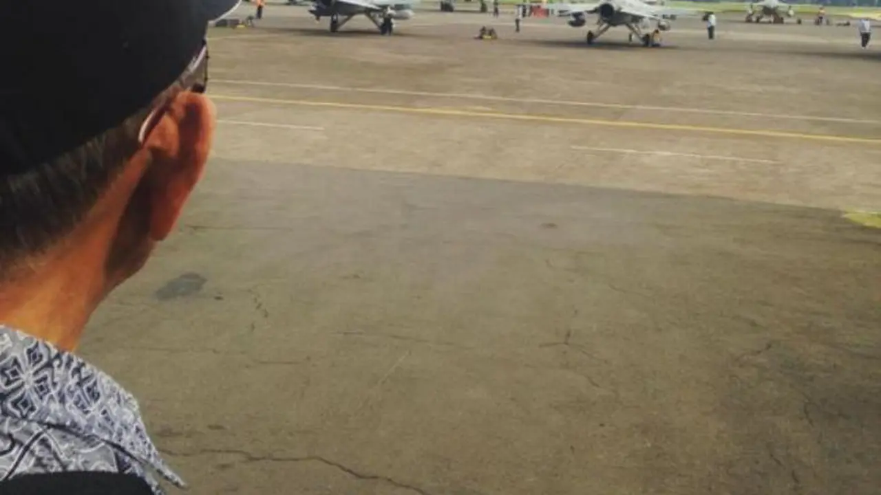Hadiri HUT TNI AU, Netizen Ramai Unggah Video di Media Sosial