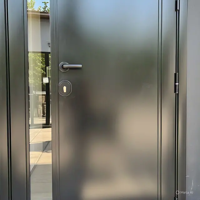 Model Pintu Aluminium Depan (Front Door)