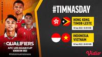 Link Live Streaming Hongkong Vs Timor Leste Kualifikasi Piala AFC U-20 di Vidio