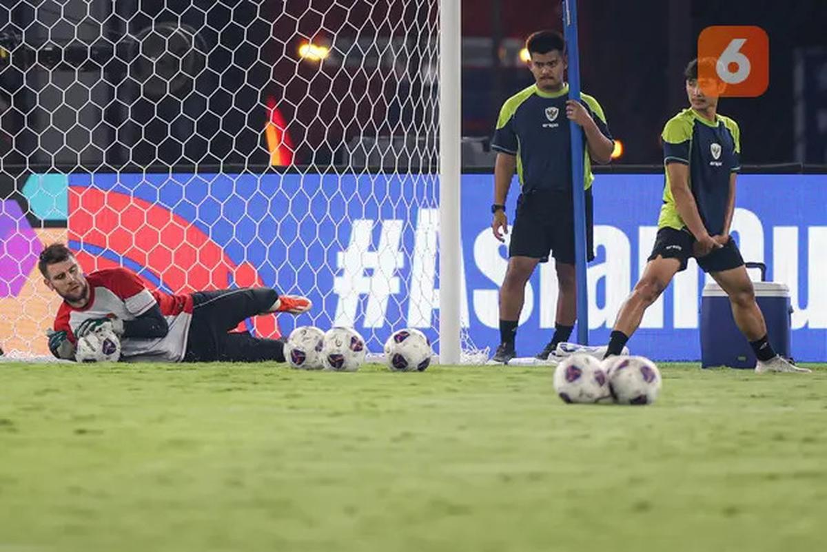 Foto: Persiapan Terakhir Timnas Indonesia Jelang Laga Berat Melawan Jepang di Kualifikasi Piala Dunia 2026