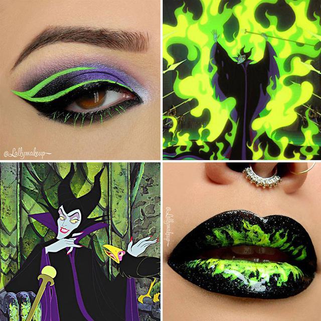 7 Potret Makeup Bibir dan Mata yang Terinspirasi Karakter Disney