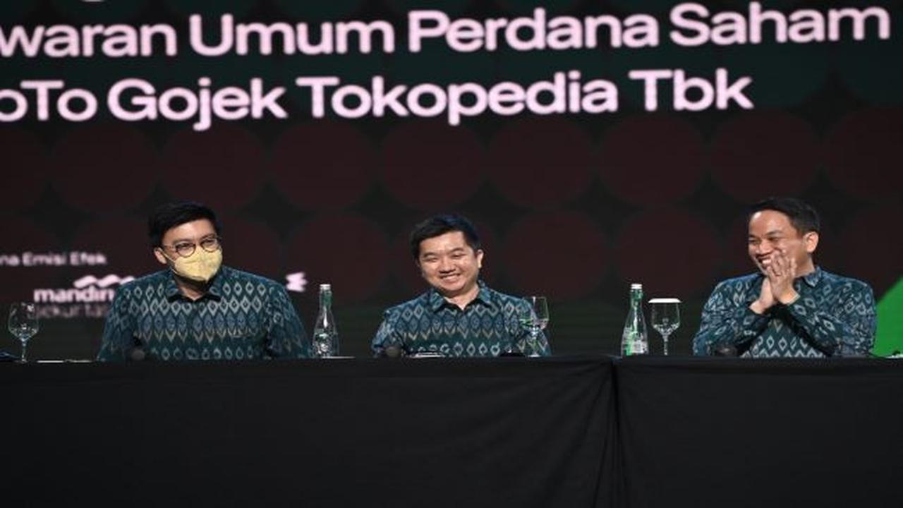 Paparan publik IPO PT GoTo Gojek Tokopedia Tbk, Selasa (15/3/2022) (Dok: PT GoTo Gojek Tokopedia Tbk)