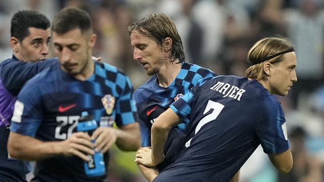 Foto: Luka untuk Modric di Piala Dunia 2022, Akhir Asa Menjadi Juara Bareng Kroasia di Edisi Terakhirnya