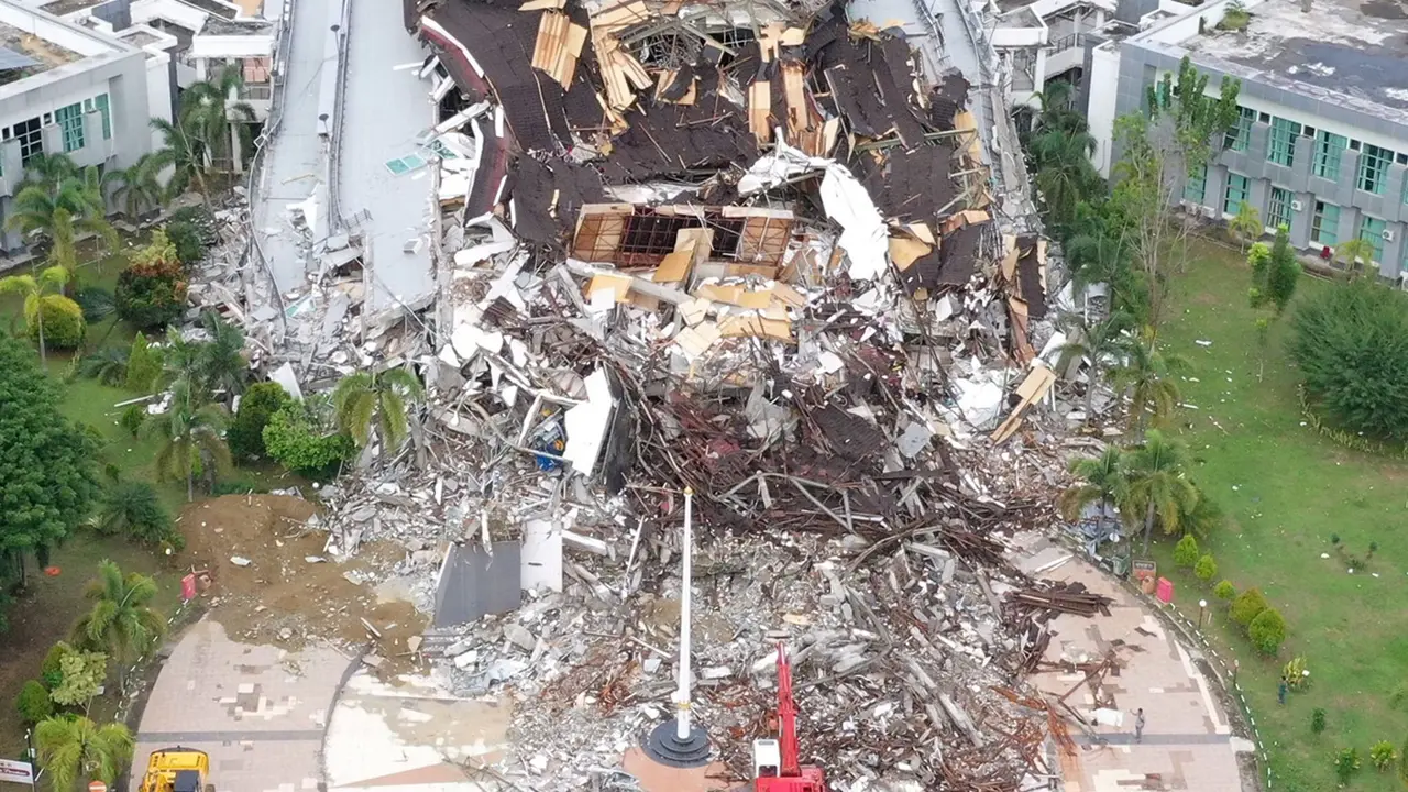 Dampak gempa Mamuju