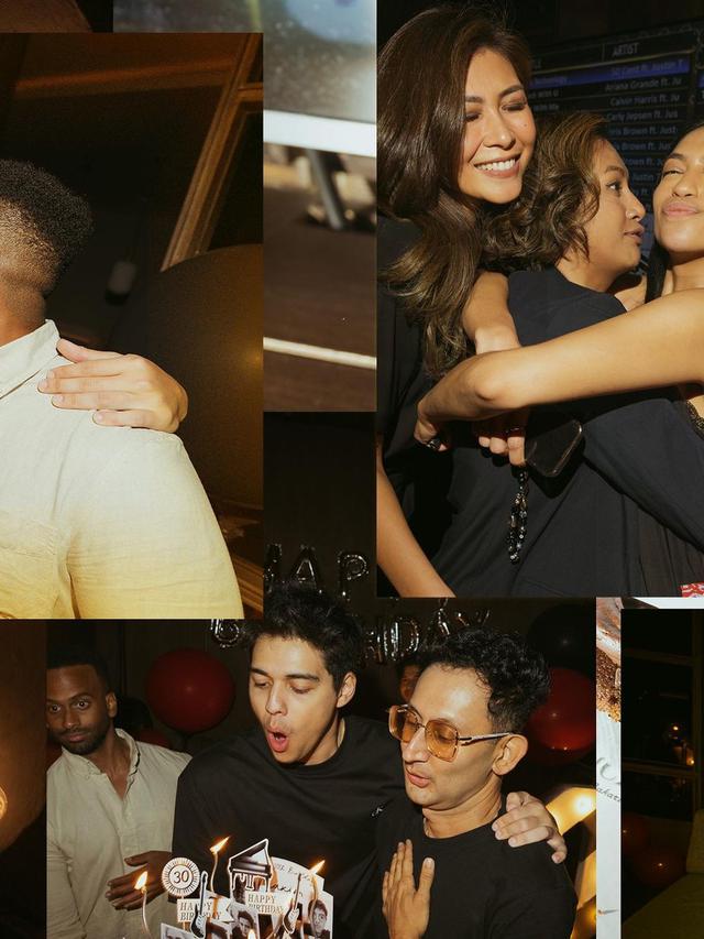 7 Potret Ulang Tahun Maxime Bouttier Ke-30, Sosok Luna Maya di Pesta Jadi Sorotan