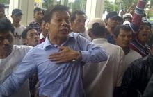 Mantan kopral ngamuk, sidang pemotongan bambu berakhir ricuh