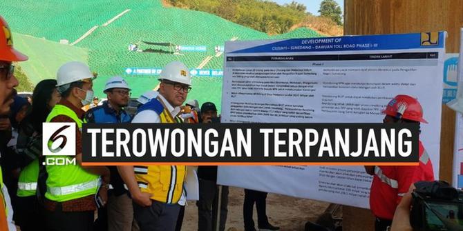 VIDEO: Menjajal Lewati Terowongan Tol Terpanjang di Indonesia