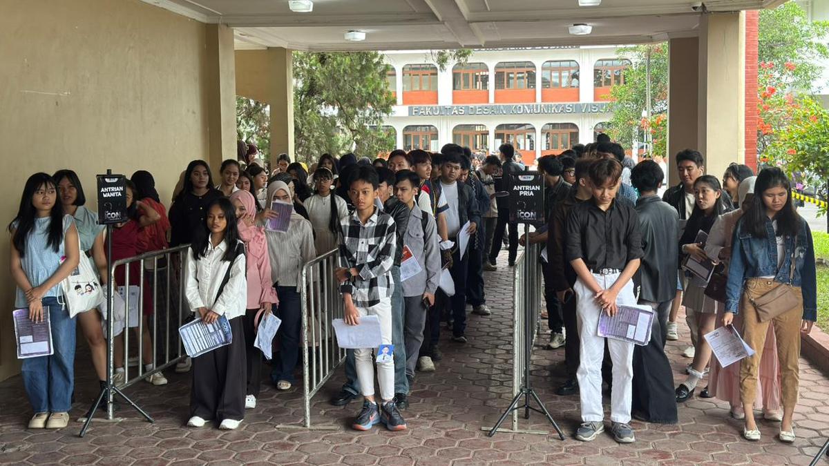 Audisi The Icon Indonesia di Bandung Diikuti Lebih dari 700 Peserta