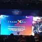 Menteri Perdagangan (Mendag) Zulkifli Hasan dalam sesi opening ceremony TEI 2022 di ICE BSD, Kabupaten Tangerang, Rabu (19/10/2022).