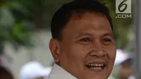 Wakil Ketua BPN, Mardani Ali Sera menghadiri deklarasi komitmen bersama menjelang kampanye rapat umum dan iklan kampanye Pemilu 2019, Jakarta, Sabtu (23/3). Bawaslu berharap deklarasi ini menjadi suatu komitmen semua pihak menciptakan Pemilu yang beretika dan bermartabat. (merdeka.com/Imam Buhori)