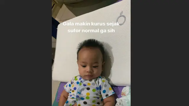Anak Vanessa Angel Sulit Buang Air Besar hingga Turun Berat Badan Sejak Minum Susu Formula