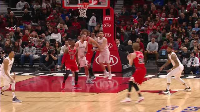 Berita video game recap NBA 2017-2018 antara Chicago Bulls melawan Washington Wizards dengan skor 113-94.