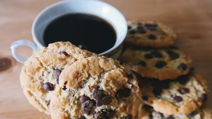 Ilustrasi cookies choco chip./Copyright pexels.com/brigitte tohm