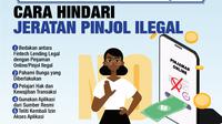 Infografis Cara Hindari Jeratan Pinjol Ilegal (Liputan6.com/Triyasni)