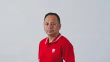 Ricky Nelson saat diresmikan sebagai pelatih Persis Solo. (Dok Persis Solo)