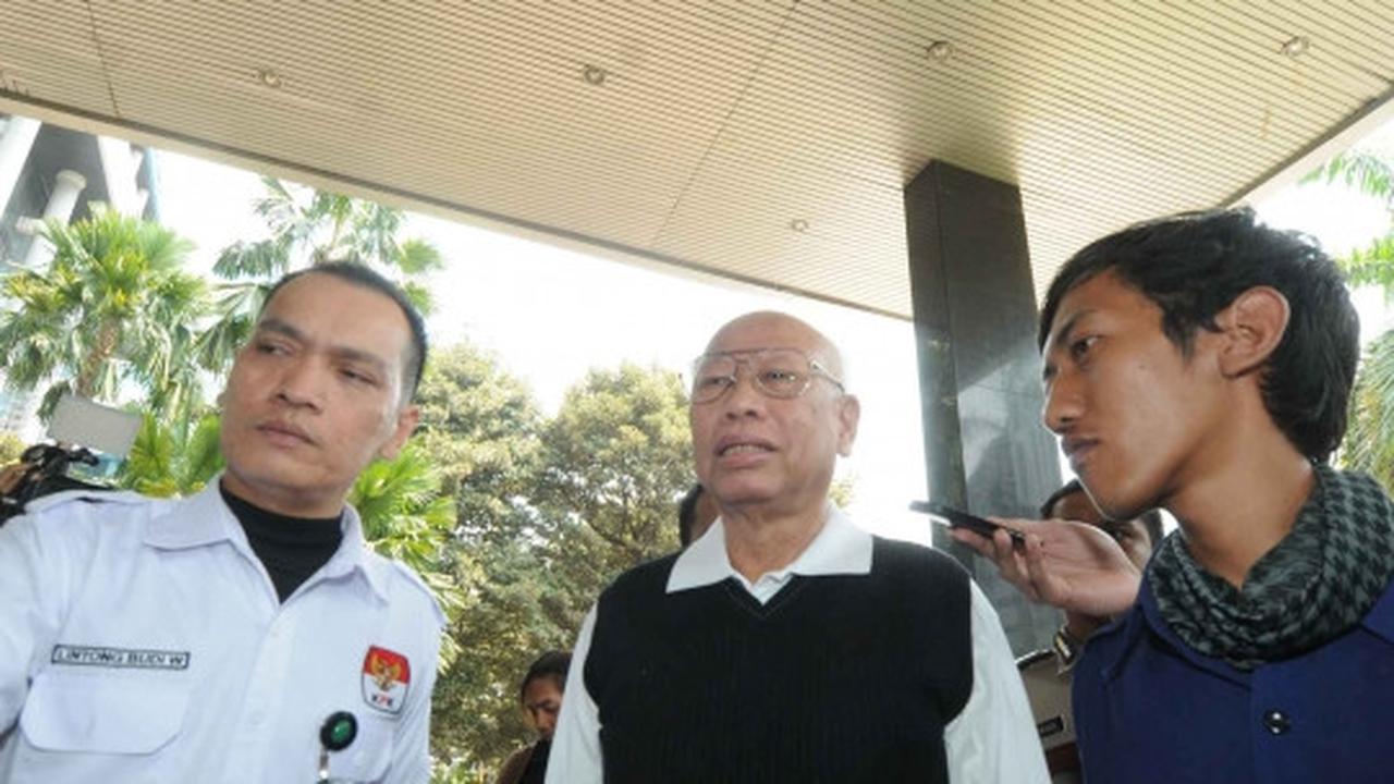 Ketua Dewan Pers Bagir Manan mendatangi KPK