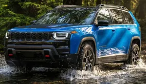 Jeep Cherokee Trailhawk Terbaru Sanggup Terjang Genangan Tinggi