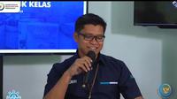 VP Microsales Management Division BRI Asep Nugraha Sukma dalam UMKM Thrive, di Media Center Kementerian Kelautan dan Perikanan, Jakarta, Jumat (3/3/2023). Dia mengatakan UMKM menjadi motor penggerak ekonomi nasional.