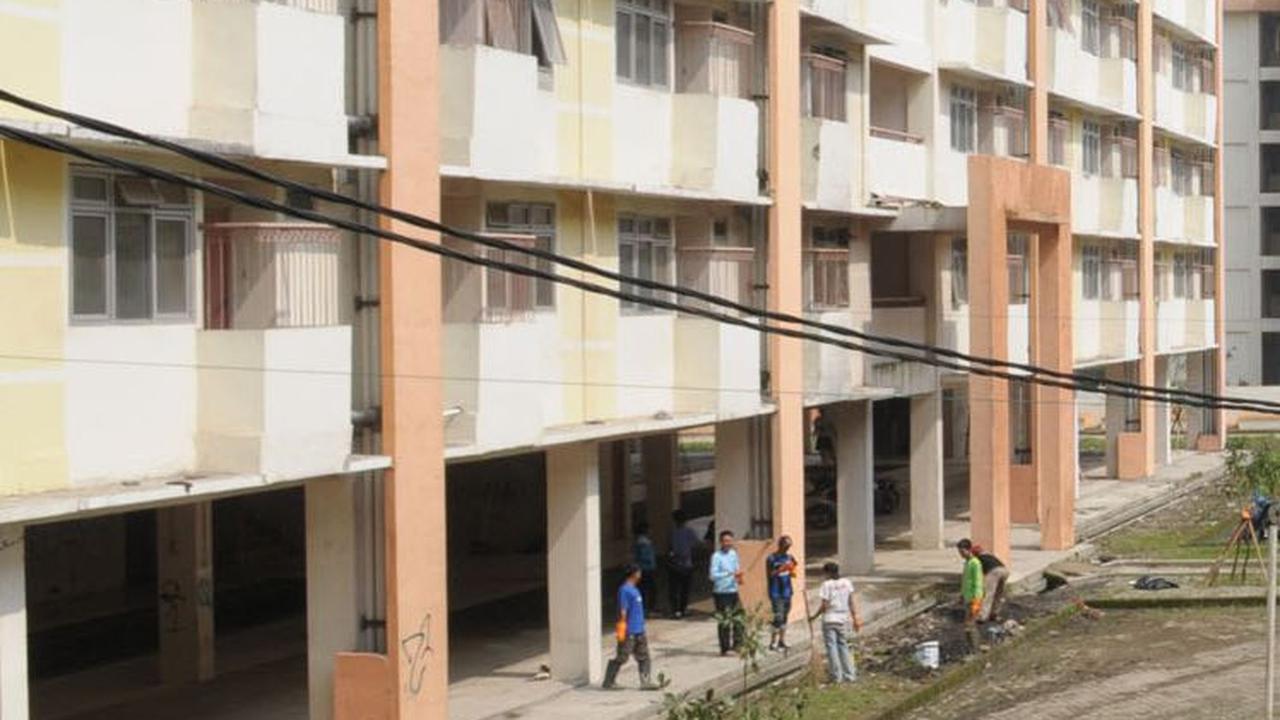 Pemprov DKI Akui Rusun Komarudin Marunda yang Atapnya Roboh Tak Layak Huni