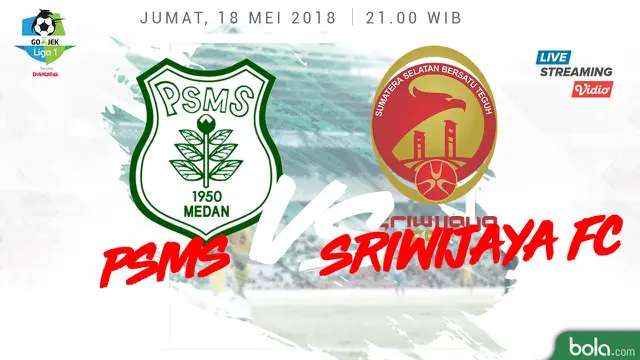 PSMS Medan Vs Sriwijaya FC
