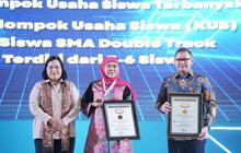 Raih Rekor MURI Lewat 1.600 KUS, Program Double Track Jatim Cetak Wirausaha Muda Berdaya Saing Global