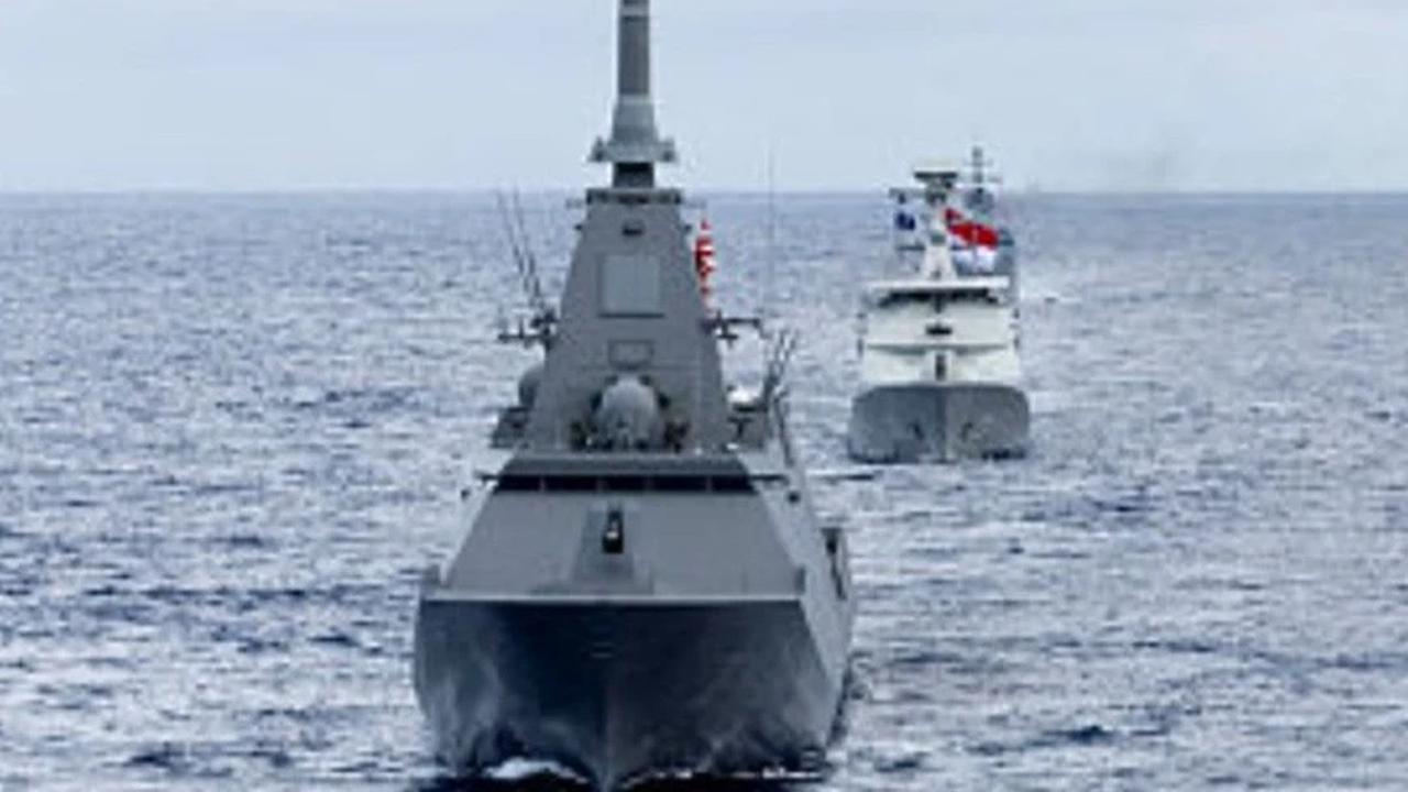 Kapal Perang TNI di Australia