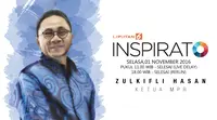 Yuk Saksikan Live Streaming dengan Zulkifli Hasa Pukul 11:00 WIB