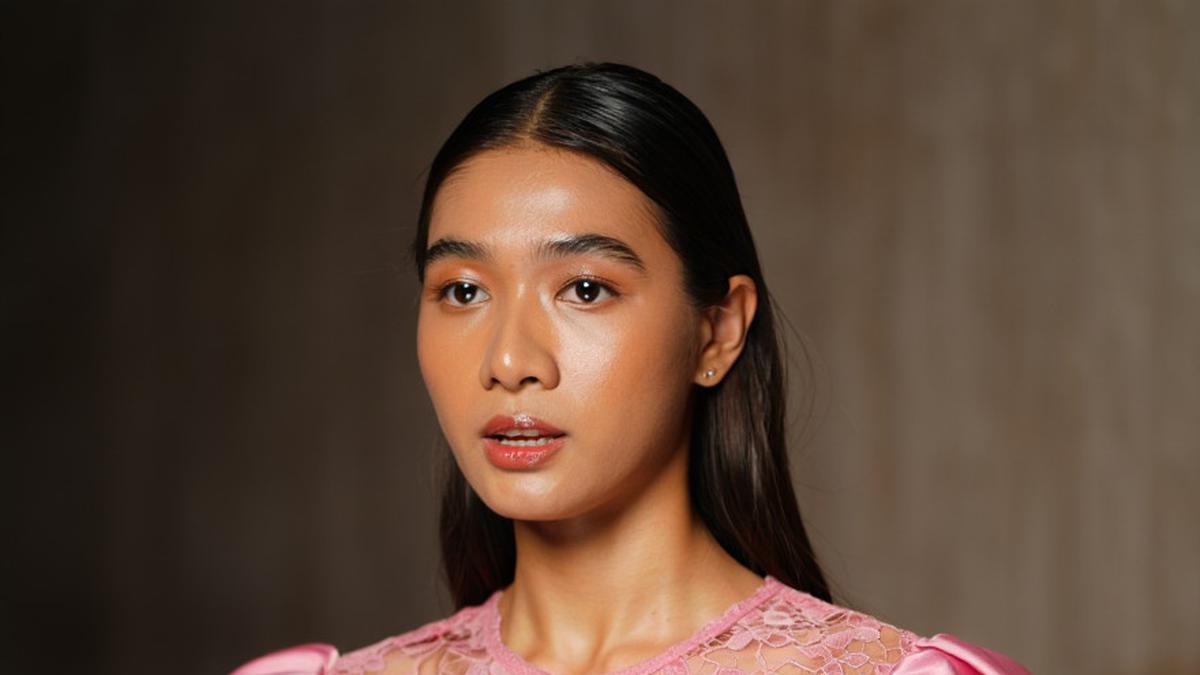 9 Model Brokat Kombinasi Satin Lengan Puff 2025, Elegan untuk Segala Acara