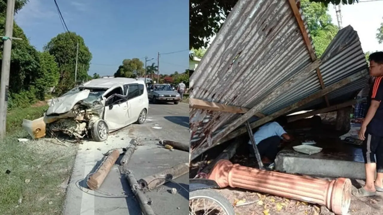 Sedang dalam Pengaruh Narkoba, Pria Ini Tabrak Wanita di Warung Pinggir Jalan