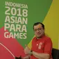 Presiden Asian Paralympic Committee (APC), Majid Rashed. (Liputan6.com/Gempur M Surya)
