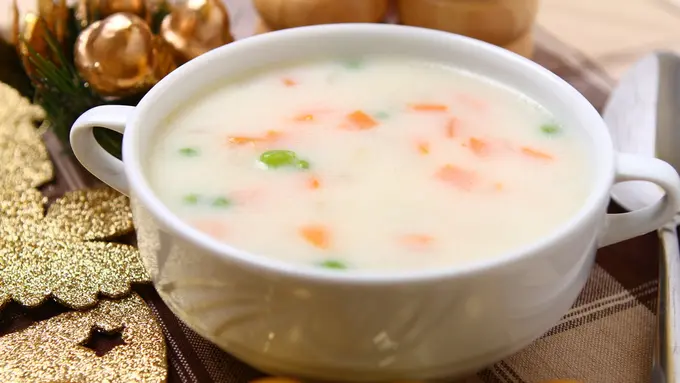 cream soup sayur