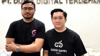 Founder & CEO Good Games Guild, Aditia Kinarang bersama mitranya Wilsen Tiomajaya. Dok: Good Games Guild