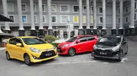 New Toyota Agya mengalami penyegaran cukup signifikan. (Septian/Liputan6.com)