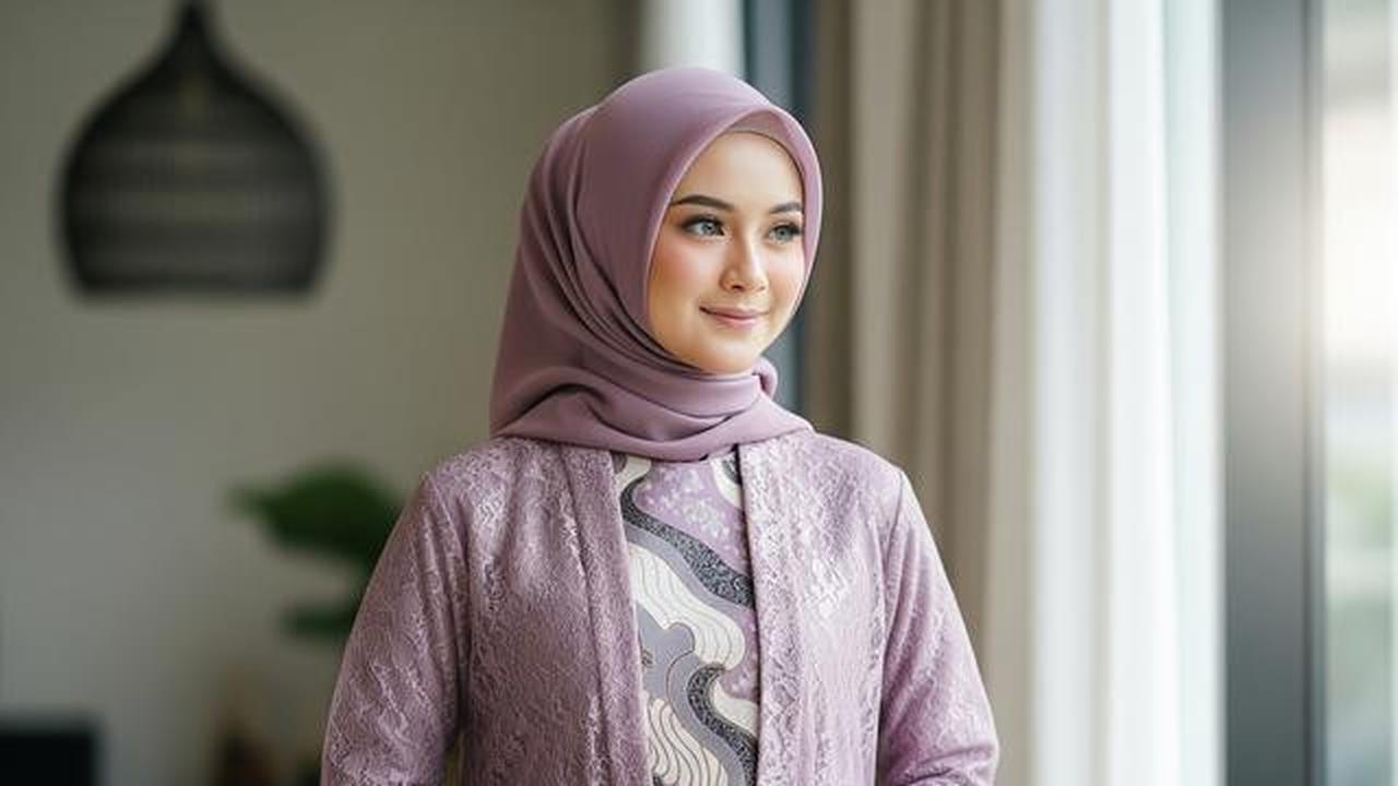 10 Model Gamis Batik Brokat Kekinian untuk Tren 2026 dengan Desain Terbaru