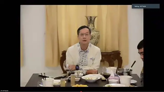 Duta Besar Vietnam untuk Indonesia Pham Vinh Quang. (Dok: Virtual Luncheon with Vietnam Embassy)