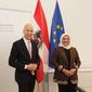 Indonesia-Austria Bahas Tindak Lanjut Kerja Sama Peningkatan Kapasitas SDM melalui Pelatihan Vokasi.